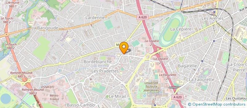localisation de l'entreprise CRECHE LE BALLON à TOULOUSE