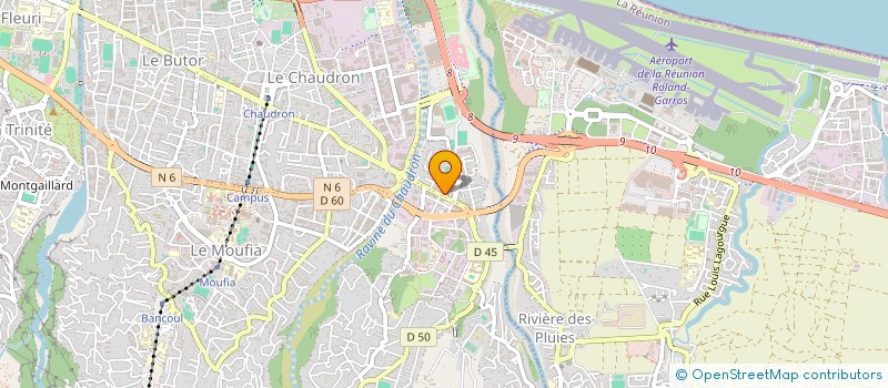 localisation de l'entreprise CRECHE LES PERLES A PINPINS à SAINT-DENIS