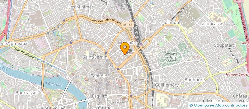 localisation de l'entreprise CRECHE LES PETITS GALOPINS à TOULOUSE