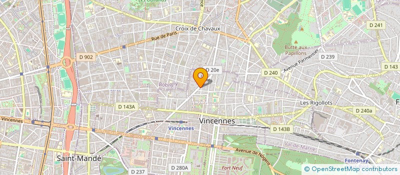 localisation de l'entreprise CRECHE OHEL AVRAHAM à VINCENNES