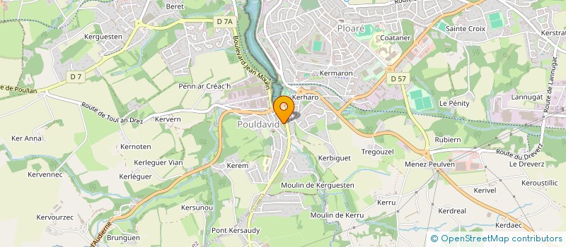 localisation de l'entreprise CRECHE PARENTALE à DOUARNENEZ