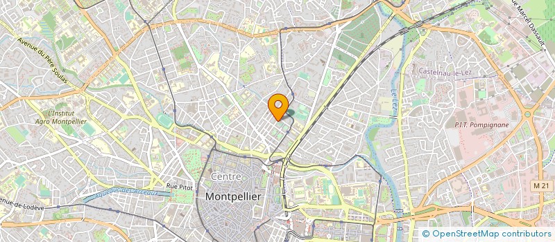 localisation de l'entreprise CRECHE PARENTALE ACCROCHE COEUR à MONTPELLIER