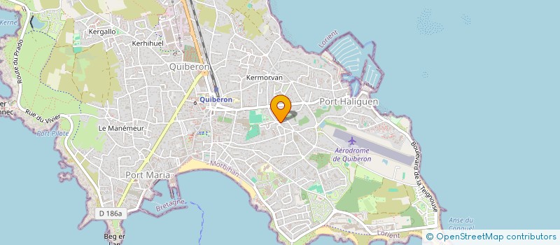 localisation de l'entreprise CRECHE PARENTALE BISOUNOURS à QUIBERON