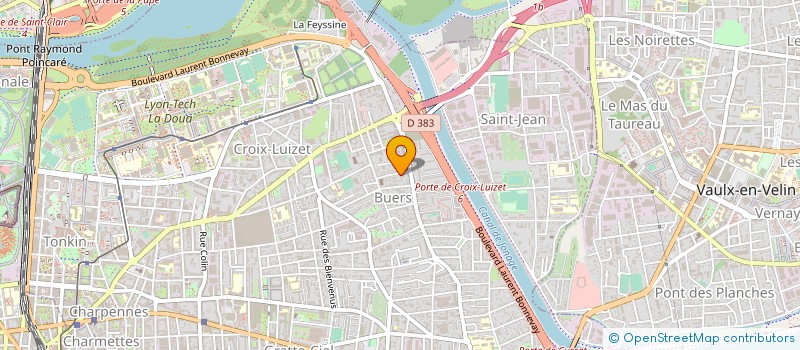localisation de l'entreprise CRECHE PARENTALE CHAT PERCHE à VILLEURBANNE