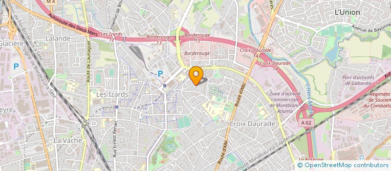 localisation de l'entreprise CRECHE PARENTALE CLAIR DE LUNE à TOULOUSE