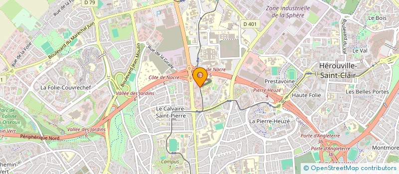 localisation de l'entreprise CRECHE PARENTALE FRIMOUSSE  CAEN
