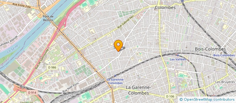 localisation de l'entreprise CRECHE PARENTALE GALIPETTE à COLOMBES