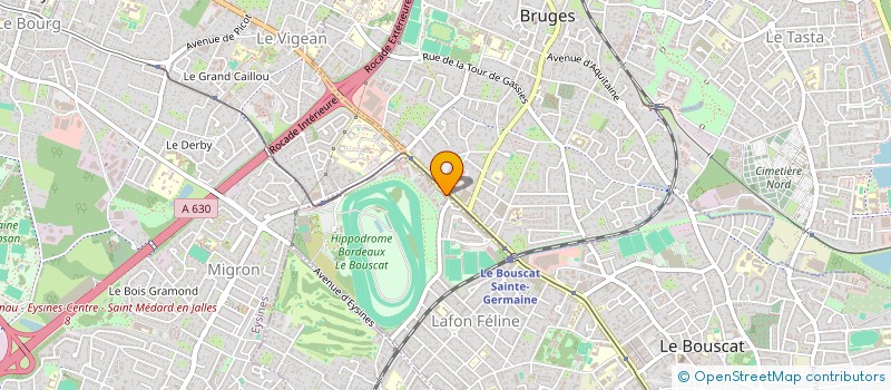 localisation de l'entreprise CRECHE PARENTALE HALTE GARDERIE à LE BOUSCAT