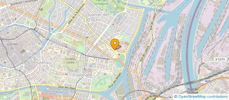 localisation de l'entreprise CRECHE PARENTALE LA FARANDOLE à STRASBOURG