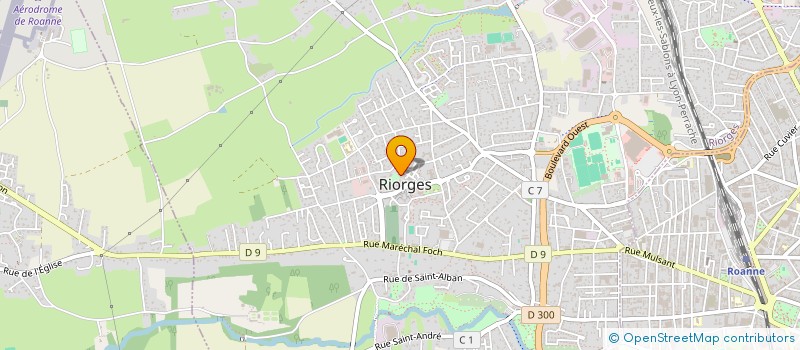 localisation de l'entreprise CRECHE PARENTALE LES P'TITS MIKEYS  RIORGES