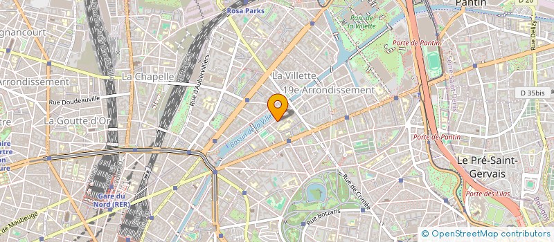 localisation de l'entreprise CRECHE PARENTALE LES PETITS LOUPS  PARIS