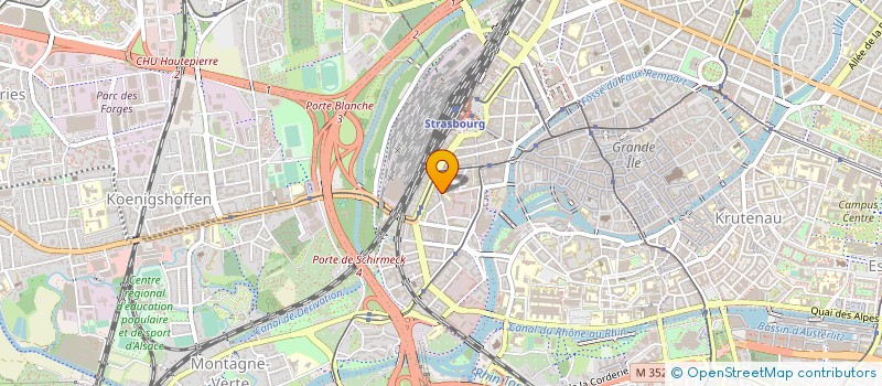 localisation de l'entreprise CRECHE PARENTALE LES PITCHOUN'S à STRASBOURG