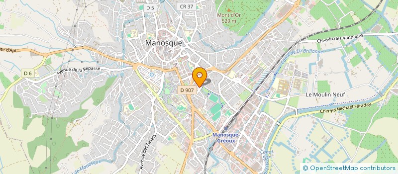 localisation de l'entreprise CRECHE PARENTALE POMME D API à MANOSQUE