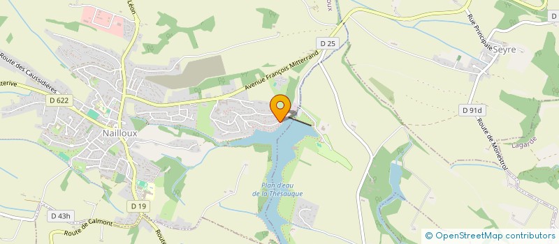 localisation de l'entreprise CRECHE ROQUETTES  NAILLOUX