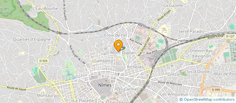 localisation de l'entreprise CRECHE S.P.A.P. à NIMES