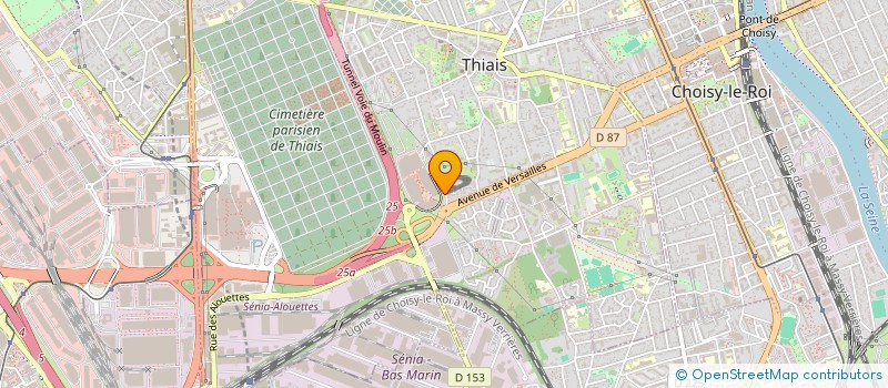 localisation de l'entreprise CRECHE SKYPIA à THIAIS