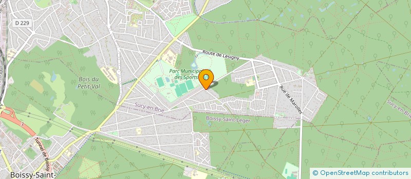 localisation de l'entreprise CRECHE UMEA PANORAMA  SUCY-EN-BRIE