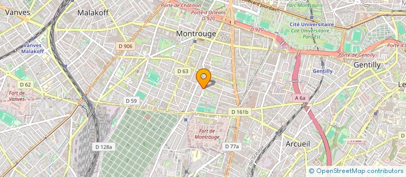 localisation de l'entreprise CRECHE VIE ET PARFUM HAYA MOUCHKA à MONTROUGE