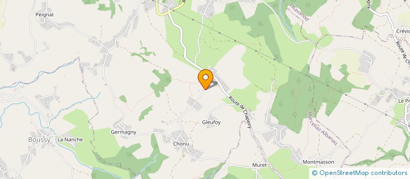 localisation de l'entreprise CRECHENDO  MARCELLAZ-ALBANAIS