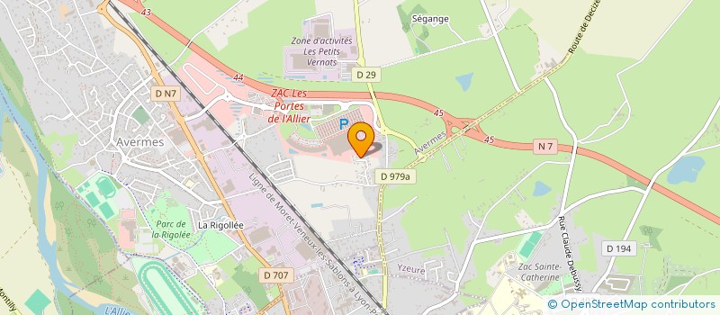 localisation de l'entreprise CRECHES EXPANSION AVERMES  AVERMES