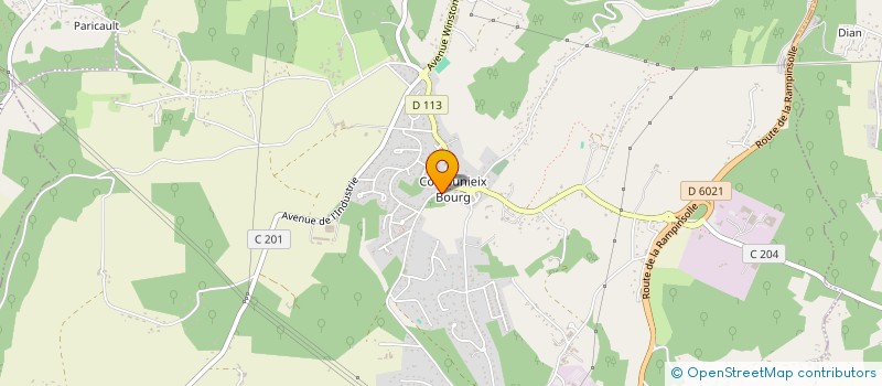 localisation de l'entreprise CRECHES EXPANSION COULOUNIEIX-CHAMIERS à COULOUNIEIX-CHAMIERS