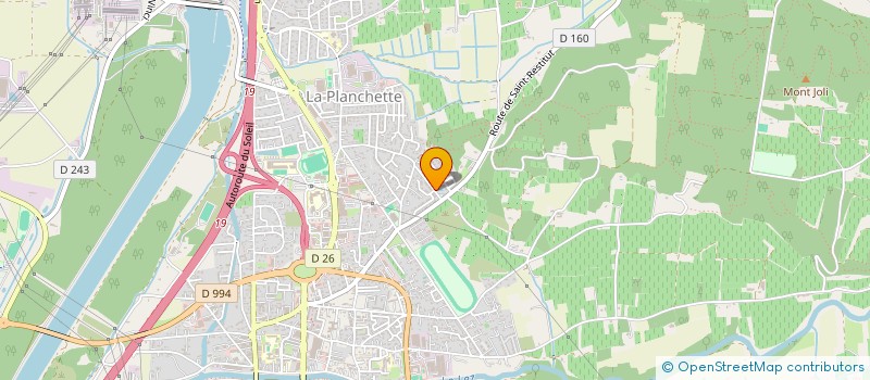 localisation de l'entreprise CRECHES EXPANSION DAUPHINE PROVENCE  BOLLENE