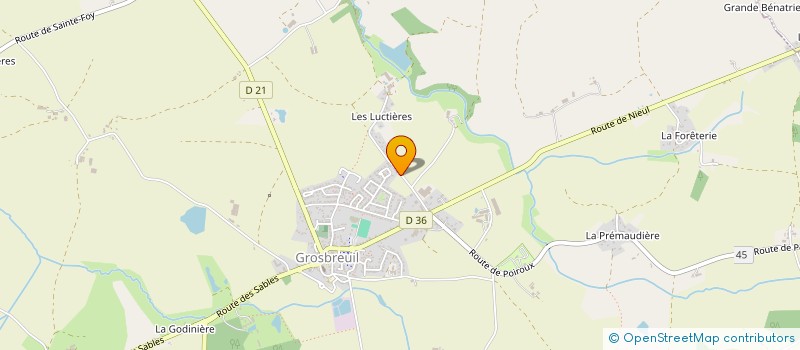 localisation de l'entreprise CRECHES EXPANSION GROSBREUIL  GROSBREUIL