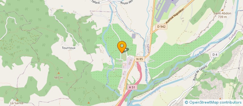 localisation de l'entreprise CRECHES EXPANSION LA SAULCE  LA SAULCE