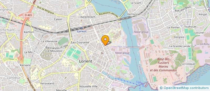localisation de l'entreprise CRECHES EXPANSION LORIENT à LORIENT