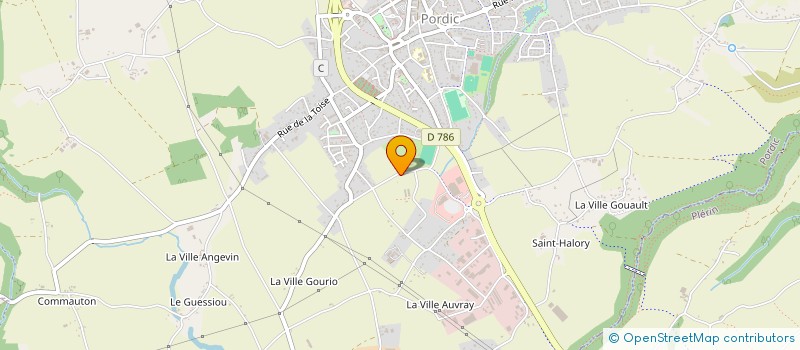 localisation de l'entreprise CRECHES EXPANSION PORDIC à PORDIC