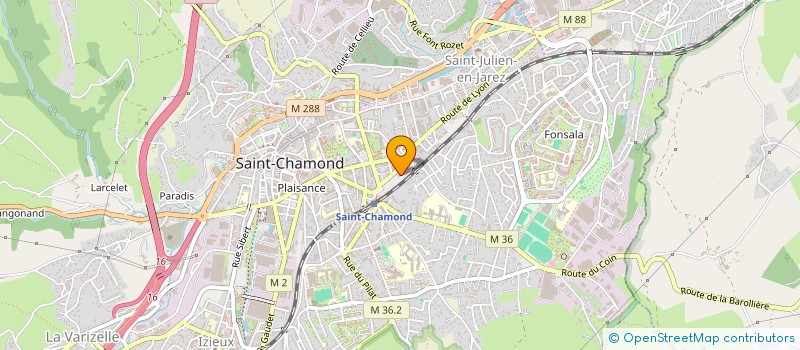 localisation de l'entreprise CRECHES EXPANSION SAINT CHAMOND à SAINT-CHAMOND