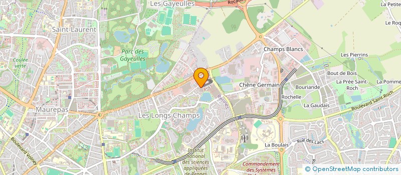 localisation de l'entreprise CRECI MANAGEMENT à RENNES
