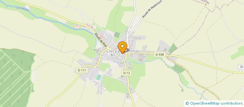 localisation de l'entreprise CRECY MARKET à CRECY-EN-PONTHIEU
