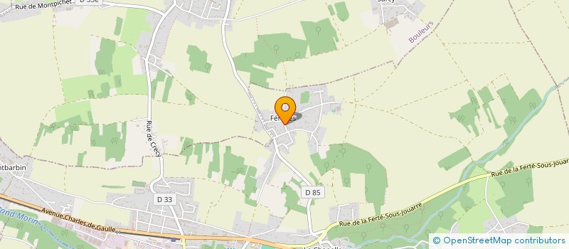 localisation de l'entreprise CRECY SPORT DE COMBAT  CRECY-LA-CHAPELLE