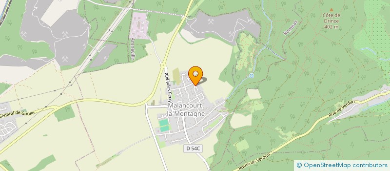 localisation de l'entreprise CREDANTIS  AMNEVILLE