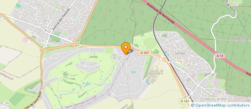 localisation de l'entreprise CREDAVIS  SAINT-NOM-LA-BRETECHE