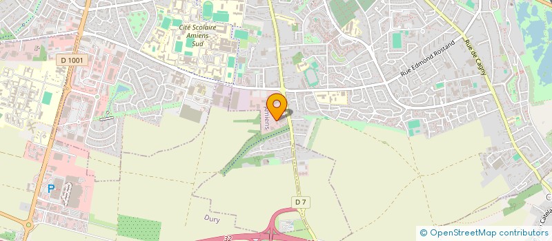 localisation de l'entreprise CREDEXIMO à ARRAS