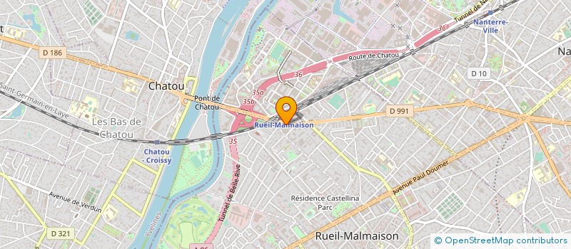 localisation de l'entreprise CREDIBLE à RUEIL-MALMAISON
