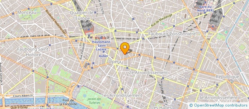 localisation de l'entreprise CREDICITY PARIS à PARIS