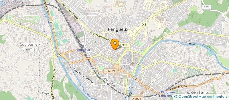 localisation de l'entreprise CREDICO FINANCEMENTS à PERIGUEUX