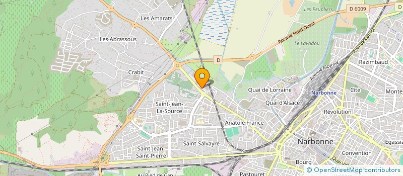localisation de l'entreprise CREDIDO à NARBONNE