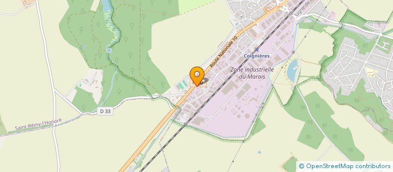 localisation de l'entreprise CREDIMMO à COIGNIERES