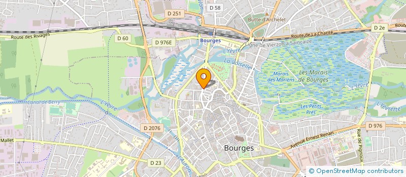 localisation de l'entreprise CREDIMO 18 à BOURGES
