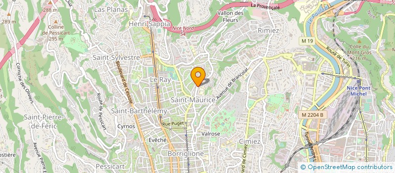localisation de l'entreprise CREDIPRET NICE à NICE