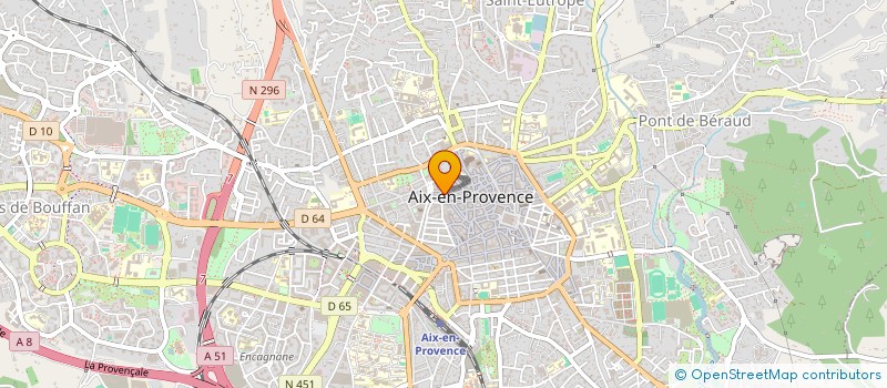 localisation de l'entreprise CREDIPRET PROVENCE à AIX-EN-PROVENCE