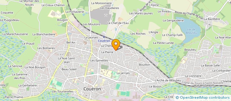 localisation de l'entreprise CREDISSIMMO à COUERON