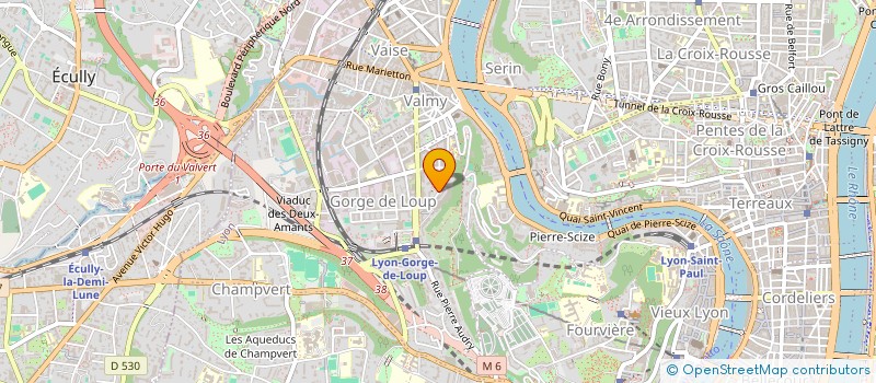 localisation de l'entreprise CREDIT AGRICOLE CENTRE EST IMMOBILIER  LYON