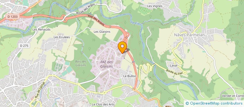 localisation de l'entreprise CREDIT AGRICOLE DES SAVOIE CAPITAL à ANNECY