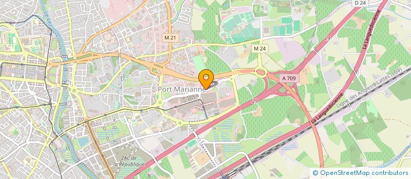 localisation de l'entreprise CREDIT AGRICOLE LANGUEDOC IMMOBILIER à MONTPELLIER