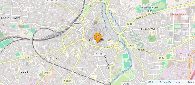 localisation de l'entreprise CREDIT AGRICOLE MUTUEL VAL DE FRANCE à CHARTRES